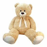 PMS Kuscheltier Riesen Teddy 150 cm mit goldener Schleife (1-St)