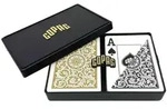 ASS Altenburger Spiel, COPAG Elite - Jumbo Face - 2 index - Black/Gold Double-Deck