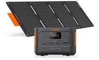 Jackery Solargenerator 100 Plus tragbare Powerstation mit 1xSolarSaga 40W Mini,...