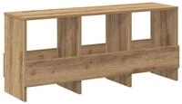 vidaXL Zeitungsst&auml;nder Magazinregal Artisan-Eiche 102 x 30 x 45 cm (1 St)