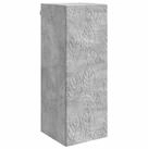 vidaXL H&auml;ngeschrank Wandschrank 33 x 34,5 x 90 cm Holzwerkstoff Betongrau...