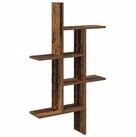 vidaXL Regal Wandregal Altholz 61 x 15 x 102 cm Holzwerkstoff, 1-tlg.