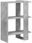 vidaXL B&uuml;cherregal B&uuml;cherregal 2 Ebenen 52 x 25 x 71,5 cm Holzwerkstoff...