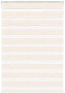 Rollo Doppelrollo Marmorbeige 115x100cm Stoffbreite 110,9 cm Polyester, vidaXL