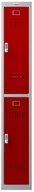 Phoenix Tresor Phoenix PL1230GRE Schlie&szlig;fach Locker Grau - 1 Spind 2 rote...