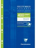 CLAIREFONTAINE Ringbuchmappe Clairefontaine Ringbucheinlagen A4 kar 200 Bl