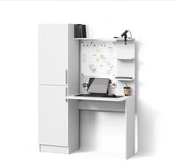 Livinity&reg; Schreibtisch Rina, Wei&szlig;, 122.9 x 168 cm (1-St)