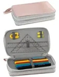 Depesche Federm&auml;ppchen EBERHARD FABER M&auml;ppchen Double Decker ros&eacute; gold shine 24