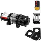 MSW Seilwinde 2040 kg 12 V Elektrische Seilzug Offroad Motorwinde