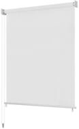 Rollo Au&szlig;enrollo 205 (B)x140 (H) cm Wei&szlig;, vidaXL