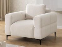 S-Style M&ouml;bel Sessel Cardea in Bubble-Optik aus weichem Strukturstoff mit hohem