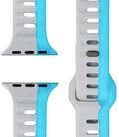 Nalia Smartwatch-Armband Apple Watch 49mm/46/45/44/42(Serie 1-3), Silikon