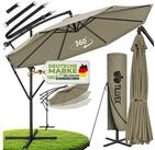tillvex Sonnenschirm tillvex Sonnenschirm &Oslash; 300 - 350 cm Ampelschirm Gartenschirm
