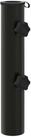 vidaXL Schirmhalter Parasol Fu&szlig;rohr 0.6 kg Schwarz Eisen for 40-50 mm Pole, 1...
