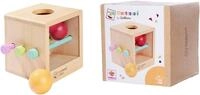 Eichhorn Motorikbrett Kleinkindwelt Motorikspielzeug Montessori Box mit Kugeln