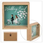 Spardose Holz-Spardose Hochzeitskasse