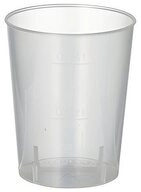 PAPSTAR Mehrwegbecher Mehrweg-Gl&auml;ser f&uuml;r Schnaps PP 4 cl &Oslash; 4,3 cm, 5,2 cm...