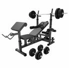 GORILLA SPORTS Kraftstation Kraftstation Universal inkl. Kunststoff Set,...
