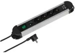 Vivanco 4-fach Steckdosenleiste mit USB Charger + &Uuml;berspannungsschutz,