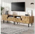 OKWISH TV-Schrank 160x42,5x35 cm mit 2 T&uuml;ren & Kabeldurchlass (Packung, 1-St.,