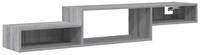 vidaXL Regal Wandmontierter TV-Schrank Wandhalterung Grau Sonoma, 1-tlg.