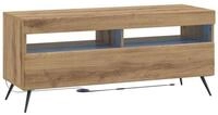 vidaXL TV-Schrank LED-TV-Schrank Altholz Holzwerkstoff