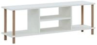 en.casa TV-Schrank &AElig;r&oslash;sk&oslash;bing TV Board 43x120x29cm Wei&szlig;