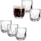 LEONARDO Gl&auml;ser-Set Kaffee-Glas GOCCE, 220 ml, 6er-Set, 6-tlg., Glas, 3....