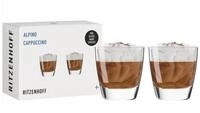 Ritzenhoff Whiskyglas 2er Set Alpino Cappuccino, 2-tlg., Kristallglas