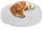LITTLE LORD Tierbett Hundebett Ceddie Hundekorb, Schlafplatz rund - hellgrau,...