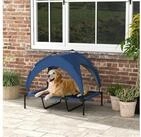 PawHut Tierbett Erh&ouml;htes Hundebett, Outdoor Hundeliege, Atmungsaktiv,...