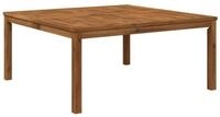 vidaXL Couchtisch Couchtisch Natur 100 x 100,5 x 45 cm Massivholz (1-St)