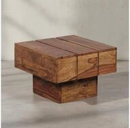 KADIMA DESIGN Couchtisch Holztisch SAAR - Naturbelassen & robust f&uuml;r...