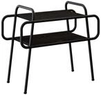 vidaXL Couchtisch Couchtisch Schwarze Eiche 60 x 30 x 51 cm Holzwerkstoff (1-St)