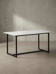 KADIMA DESIGN Esstisch Esszimmertisch 120x60x76 cm K&uuml;chentisch Wei&szlig; in...