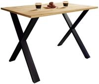 VCM Esstisch K&uuml;chentisch Xona H. 76 x B. 140 x T. 50 cm, Premium Holz Esstisch