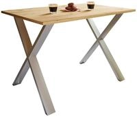 VCM Esstisch K&uuml;chentisch Xona H. 76 x B. 140 x T. 80 cm, Premium Holz Esstisch