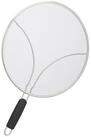 relaxdays Spritzschutzdeckel Spritzschutz f&uuml;r Pfannen 33 cm, (1-tlg)