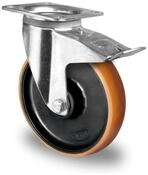 Contorion Lenkrolle CASCOO Lenkrolle mit Totalfeststeller &oslash; 125 mm Serie Z4U5