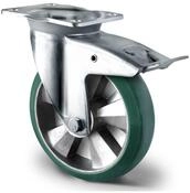 Contorion Schwerlastrolle CASCOO Lenkrolle mit Totalfeststeller &oslash; 125 mm Serie...