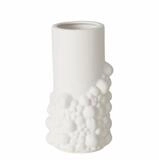 BOLTZE GRUPPE GmbH Dekovase Vase aus Ton matt BULE, 20,3 cm (einzeln)