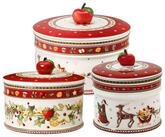 Villeroy & Boch Vorratsdose Winter Bakery Delight Geb&auml;ckdosen-Set 3er Set,