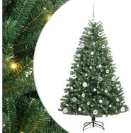 vidaXL K&uuml;nstlicher Weihnachtsbaum, K&uuml;nstlicher klappbarer Weihnachtsbaum mit...