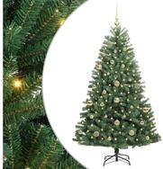 vidaXL K&uuml;nstlicher Weihnachtsbaum, K&uuml;nstlicher klappbarer Weihnachtsbaum mit...