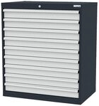 Simplaflex Werkzeugschrank Simplaflex Schubladenschrank, 9 Schubladen, BxTxH