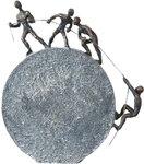 Casablanca by Gilde Dekofigur Skulptur Lifting (1 St), Dekoobjekt, H&ouml;he 36 cm,...