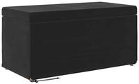 vidaXL Barhocker Hocker Schwarz 81 x 41 x 40 cm Samt und Engineering Holz (1 St)