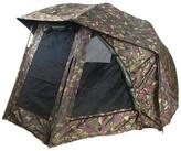 CampFeuer Angelzelt Karpfenzelt "Blizzard", 2,42 x 2,42 x 1,32 m, 2 Mann Zelt,