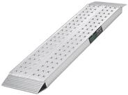 TRUTZHOLM Auffahrrampe 100x28 cm 270 kg Alu gelocht Verladerampe mit...