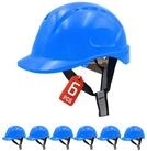 Mustbau Schutzhelm EN397 Sicherheitshelm, Arbeitshelm mit ABS-Material (5-tlg),